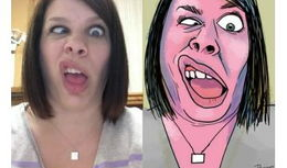 自拍照漫画,捕捉现实与幽默的瞬间